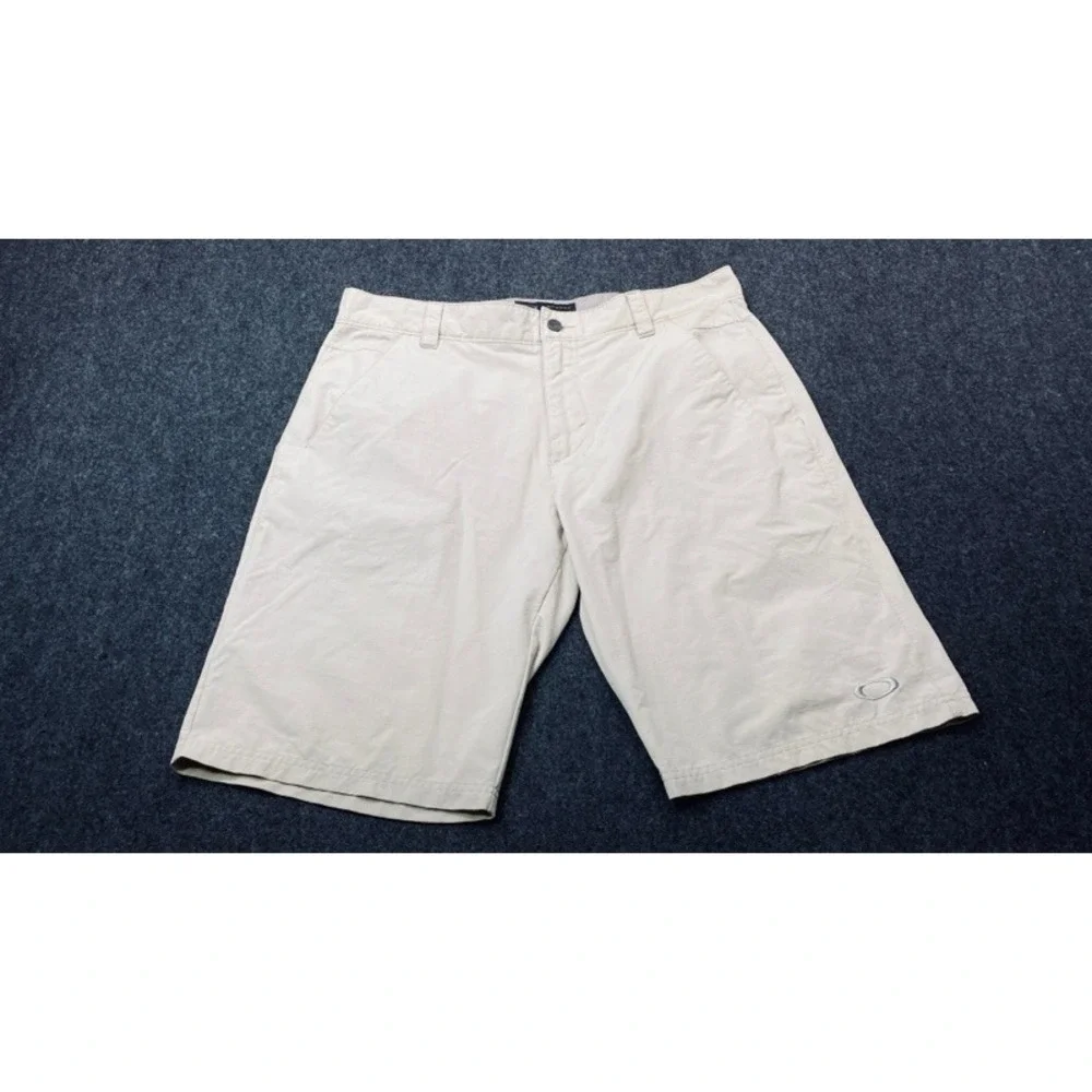 Oakley Shorts Men 36 Beige Technical Stretch Chino Golf RN96548